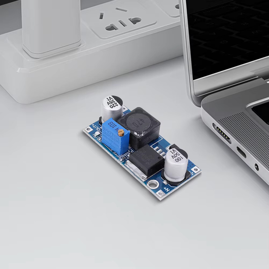 100 Stück LM2596S DC-DC Step-Down-Stromversorgungsmodul 3A Einstellbarer Spannungsregler 3,2 V-46 V in Blau - Bild 6