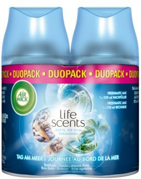 Air Wick Raumspray Nachfüller Freshmatic Max Tag am Meer Duo-Pack 2 x 250 ml - Bild 1
