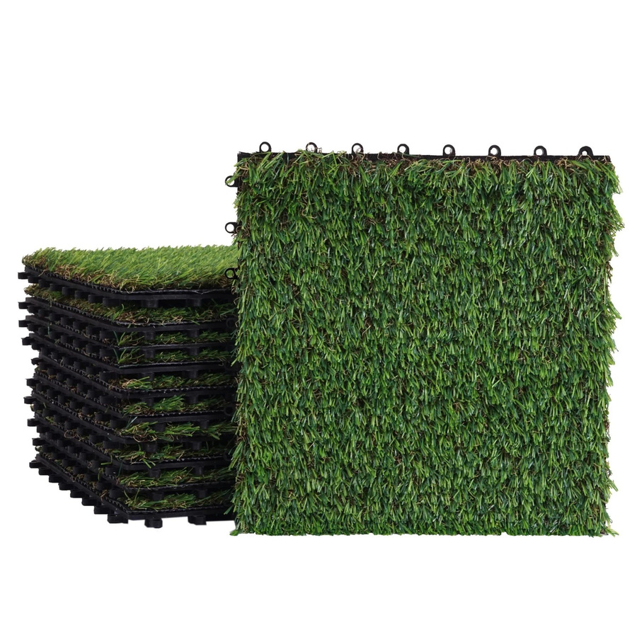MCW Grasfliese E13 in Grün, 11 Stück, B/T: 30 x 30 cm - Bild 2