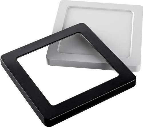 Heitronic Einbaurahmen 500958 aus Metall in Schwarz, eckig - Bild 1