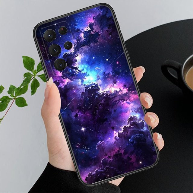 Handyhülle mit Weltraum-Planeten-Design für Samsung Galaxy Modelle (A55, A16, A56, A36, A35, A15, A53, A54, A33, A34, A25, A05S, A52, A52S, A14, A24, A26, A71) in Multicolor - Bild 1