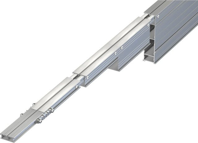 GS Terrassen Aluecofix 1.0 Kopplungsprofil aus Aluminium in Silber, Länge: 1000 mm - Bild 1
