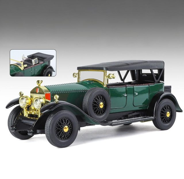 Linyi toy car Rolls Royce Phantom I 1925, Modellauto, 1:24, Metall, ab 14 Jahren - Bild 1