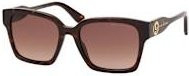 Marc Jacobs MARC 814/S Sonnenbrille, quadratisch, Vollrand, Kunststoff, braun, Damen - Bild 1