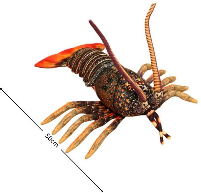 Yiran Health & Beauty Simulations-Hummer-Stofftier, Garnelenkissen, Bunt / Mehrfarbig - Bild 1