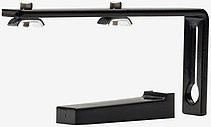 FLEXI Halter Wandhalterung aus Metall in Schwarz - Bild 1
