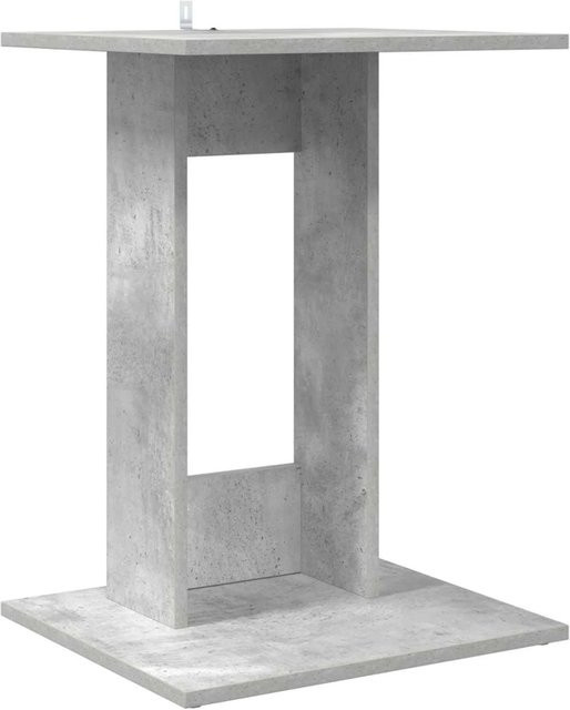 vidaXL Beistelltisch modern in Betongrau aus Holzwerkstoff, B/T/H: 40 x 40 x 62,5 cm - Bild 1