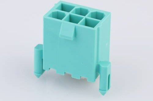 Molex Stiftgehäuse-Kabel 1724470502 aus Kunststoff in Grün und Türkis - Bild 1