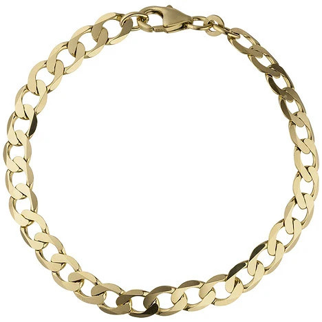 Colfem Panzerarmband 333 Gelbgold, 19 cm, Unisex - Bild 1