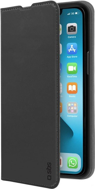 Bookcase Wallet Lite-Hülle für Apple iPhone 13 Mini, Schwarz - Bild 1