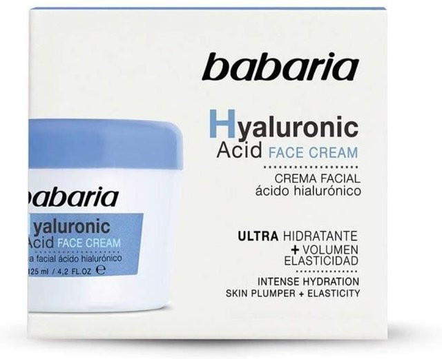 Babaria Gesichtscreme mit Hyaluronsäure, Empfindliche Haut - Bild 1