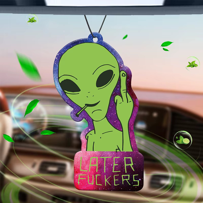 4711 Later Alien Interstellar Hotel Lobby Auto-Lufterfrischer, Unisex - Bild 3