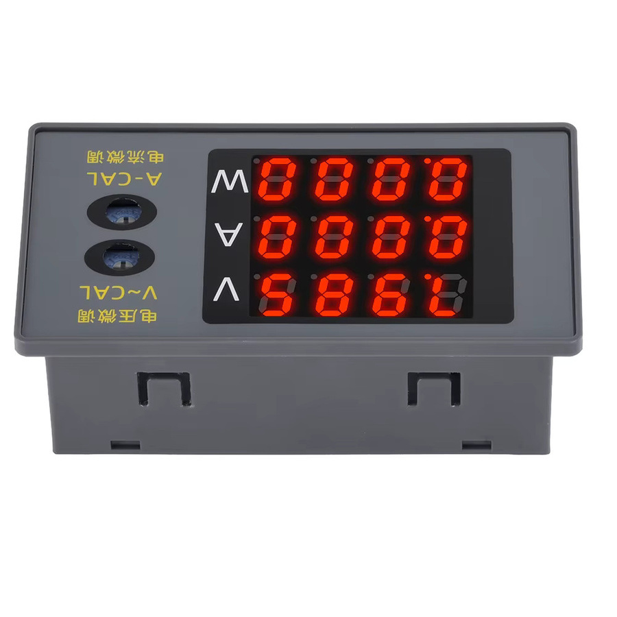 Aideepen Digitales Voltmeter Amperemeter Wattmeter zur Messung von Spannung, Strom und Energie, DC 0-100 V, 10 A, 1000 W, in Rot, Grün oder Blau - Bild 2