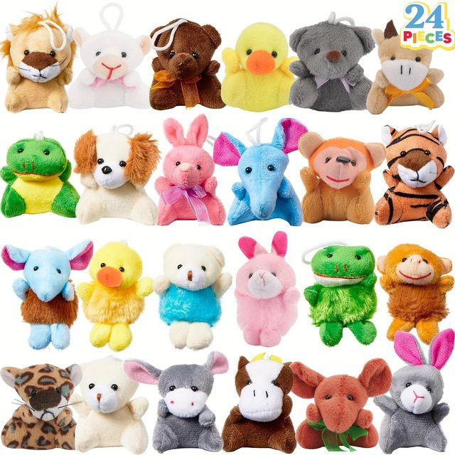 Binchi Fitness Mini-Plüschtier-Set, Tiere, 24-teiliges Set, ab 3 Jahren - Bild 1