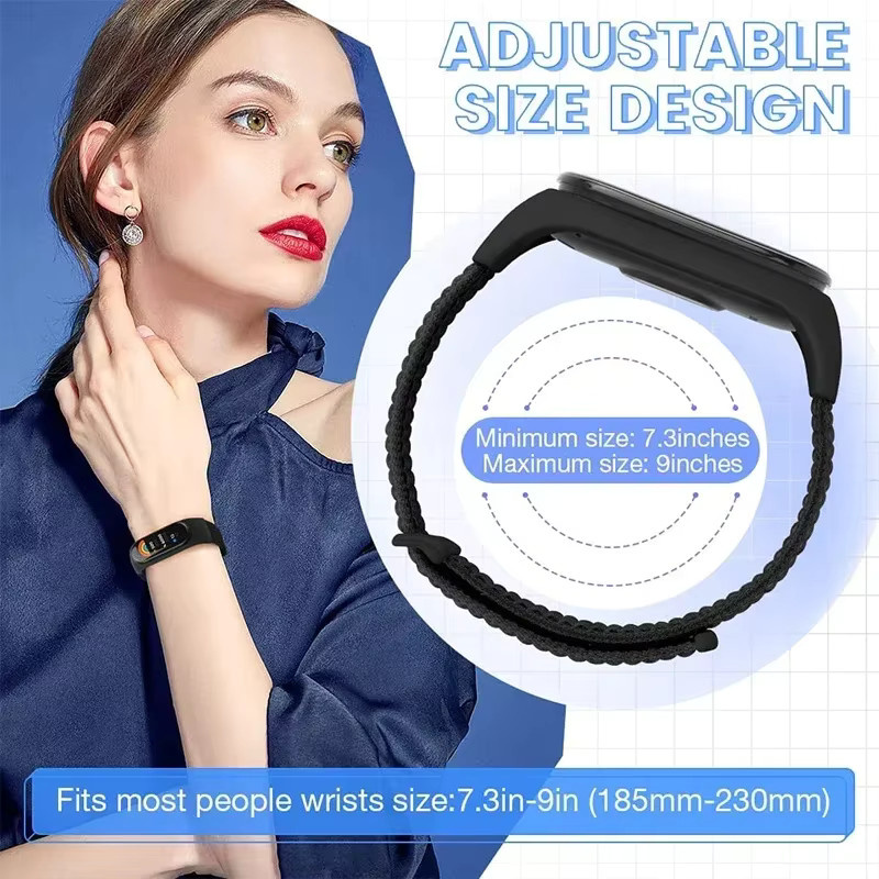 Xiaomi Uhrenarmband Nylon, Multicolor, Mi Band 7-7 NFC - Bild 3