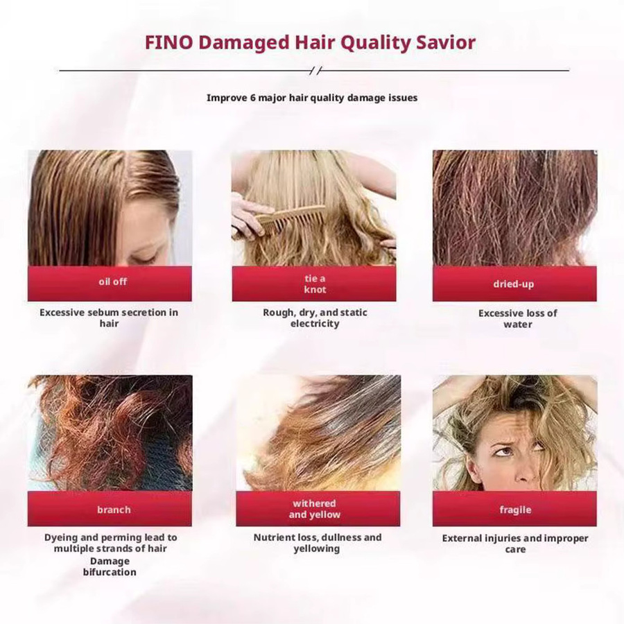 Fino Shampoo und Conditioner für Haarpflege, Unisex - Bild 4