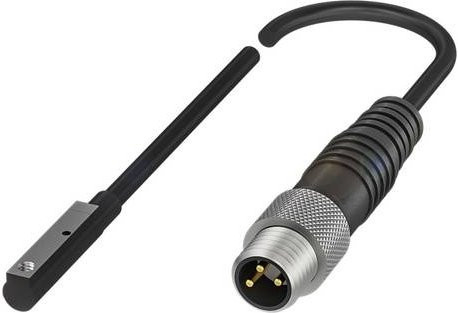 Balluff Magnetfeldsensor BMF 214K-PS-C-2A-SA2-S49-00,3 BMF00A2 PNP Öffner Schwarz B/T/H: 16,8 x 2,9 x 4,5 mm - Bild 1