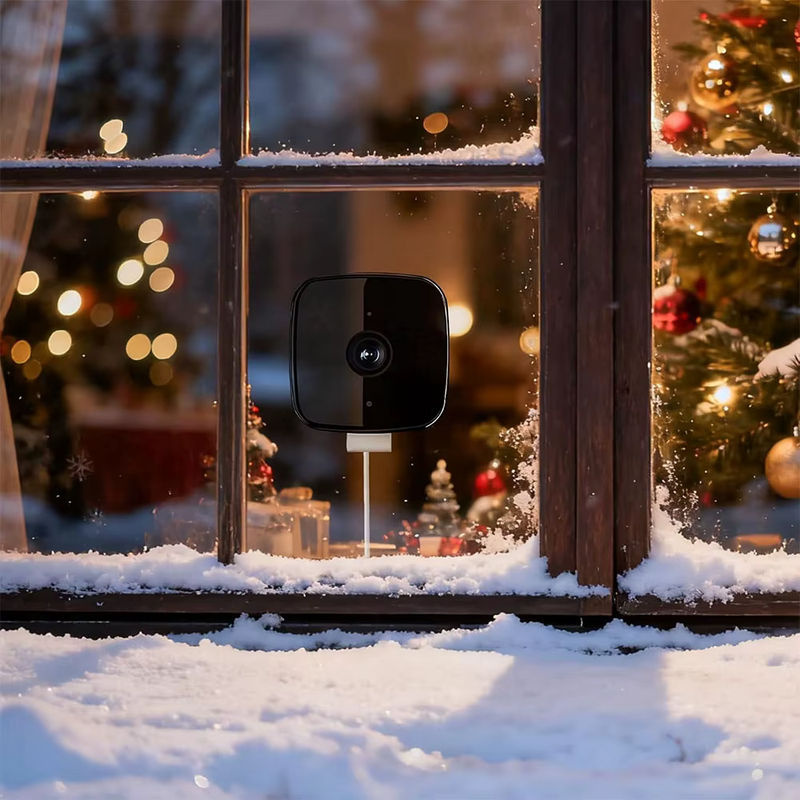 DIXSG Fensterkamera mit 1080P Auflösung, 2,4 GHz WLAN, Vollfarb-Nachtsicht und 2-Wege-Audio zur Haussicherheit - Bild 2