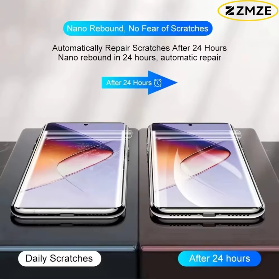 4 Stück Hydrogel-Displayschutzfolien für Samsung Galaxy S26 Ultra S25 S24 S23 S22 S21 S20 Plus FE, transparent und kratzfest - Bild 4