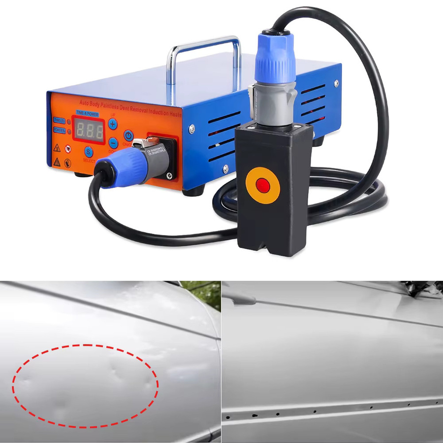 Podofo 1000W PDR Lackfreies Dellenreparaturwerkzeug mit elektronischem Induktionsheizer und digitaler Steuerung für dein Auto - Bild 2