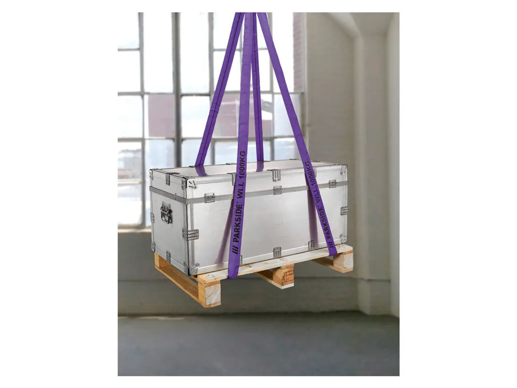 Parkside Hebeschlinge 1000/2000kg 4er Set in Lila - Bild 4