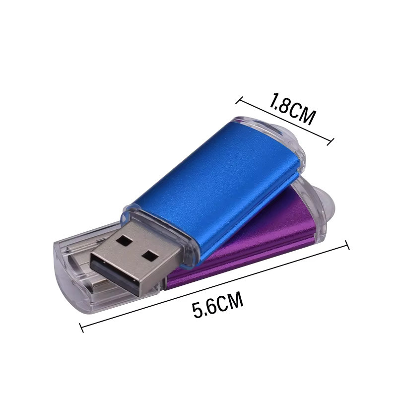 JASTER USB-A Flash Drive Set, Wasserdicht, Farbe: Lila - Bild 1