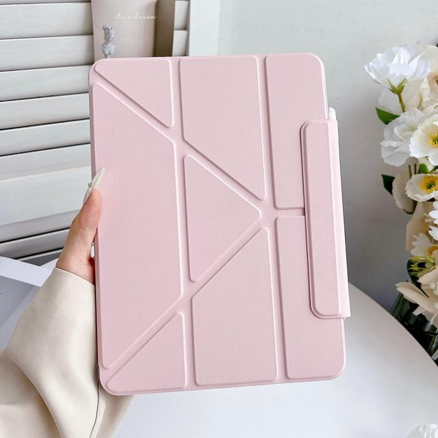 Schutzhülle für Apple iPad Pro 11, iPad Air 11 (2024/2025), iPad Air 4/5, iPad Mini 6/7 und iPad 10. Generation in Rosa - Bild 1