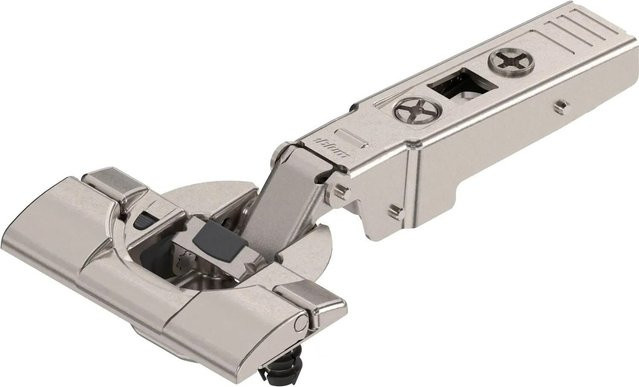 Blum Profiltürscharnier Clip Top Blumotion 95 Grad Gerade mit Feder, Inserta, Vernickelt - Bild 1