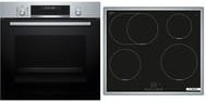 Bosch Serie 6 Backofen-Set Schwarz HBD675CS62 - Bild 1