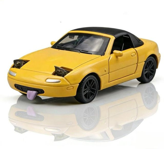 Linyi toy car Mx-5 Leichtmetall-Sportwagenmodell, 1:36, ab 14 Jahre - Bild 1
