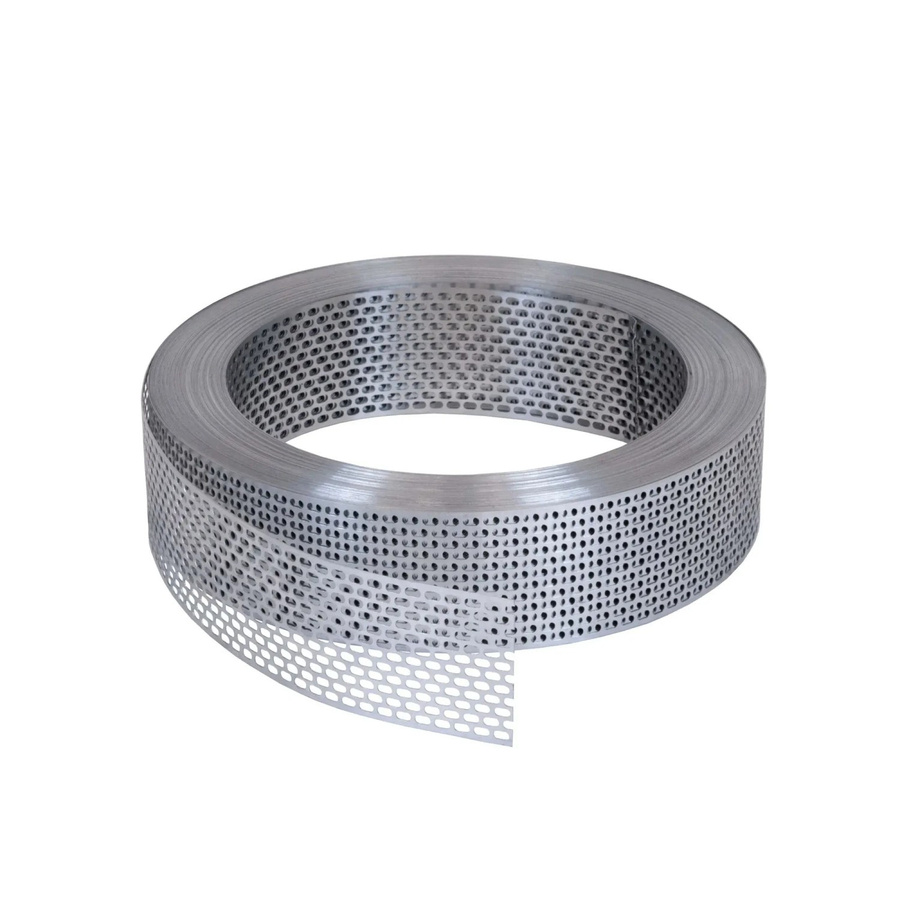 Daprona Vogelschutzgitter Lüftungsband aus Aluminium in Silber, Breite: 10 cm, Länge: 60 m - Bild 2