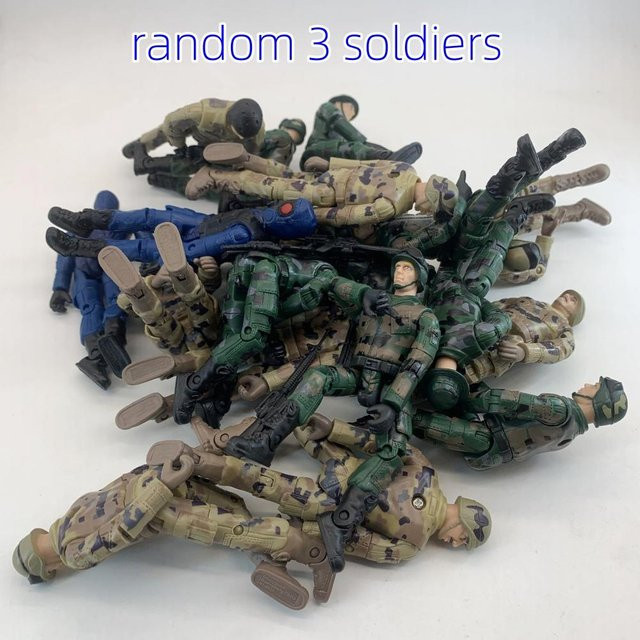 Yiran toy 1 Krieger Elite-Streitkraft Figur, SWAT-Team Soldaten, 1:18, ab 14 Jahren - Bild 1