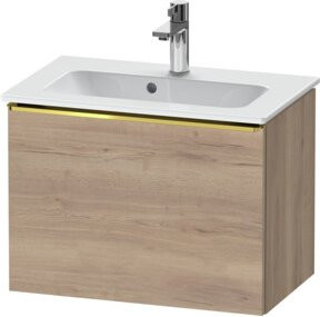 Duravit Waschtischunterschrank D-Neo Compact, Wandhängend, Braun, B: 61 cm, T: 37,2 cm, H: 44 cm - Bild 1