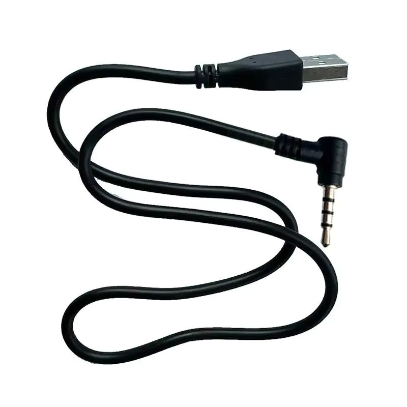 EJEAS Ladekabel mit 3,5 mm Klinke für Bluetooth Walkie-Talkie Helm-Headsets V6 PRO und V4 PLUS in Schwarz - Bild 2