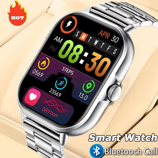 Ola Esporte Smartwatch, Gold, 1,83 Zoll, Unisex - Bild 1
