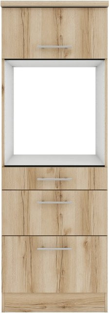 OPTIFIT Livorno290 Küchen-Geräteumbauschrank in Wildeiche Nachbildung, Breite: 60 cm - Bild 1