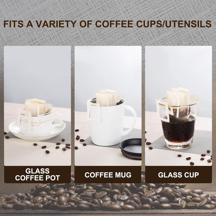Einweg Kaffee Filter Papier Taschen von tehaoen in Weiß für Home und Office - Bild 5