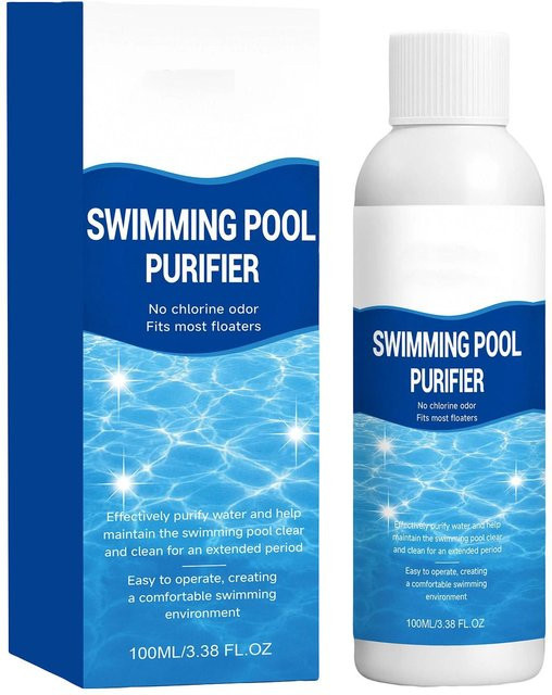 Xingben Eight Schwimmbadreiniger Flüssig zur Wasserklärung, 100 ml - Bild 1