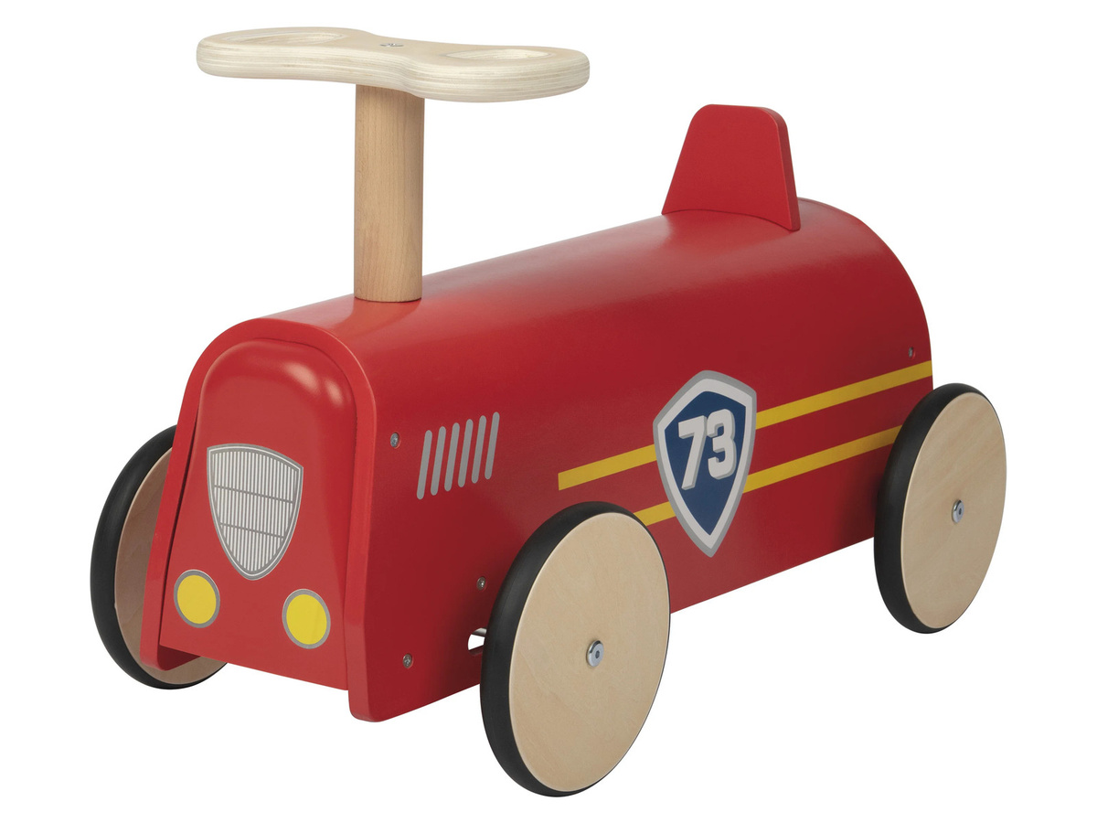 PLAYTIVE Rutschauto aus Echtholz mit Gummireifen - Bild 3