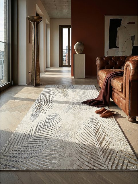 Läufer KAVALA von Kadima Design in Creme/Beige aus Polyester, B/T: 80 x 150 cm - Bild 1