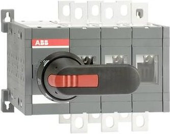 ABB Lastumschalter OT315E03CLP 315A 1000V in Schwarz und Grau - Bild 1