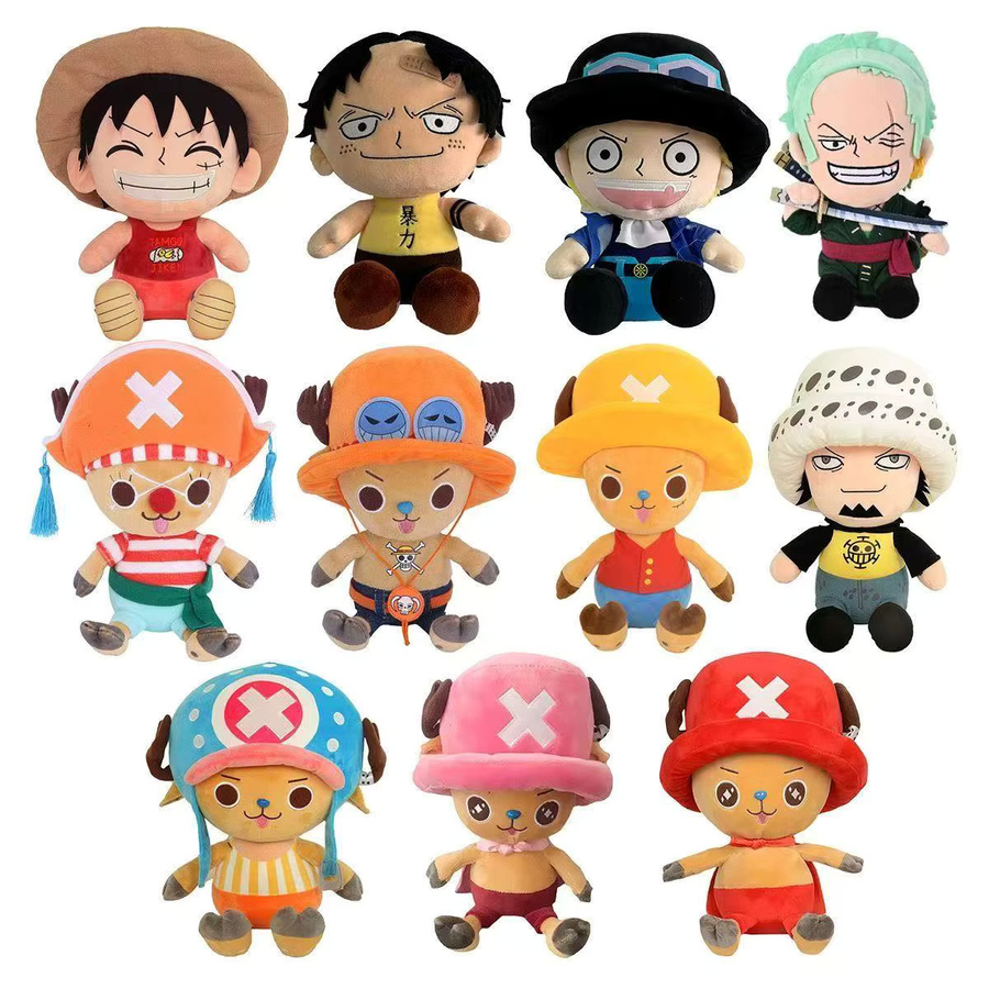 Bandai One Piece Zoro Luffy Chopper Plüschtiere, 25cm - Bild 2