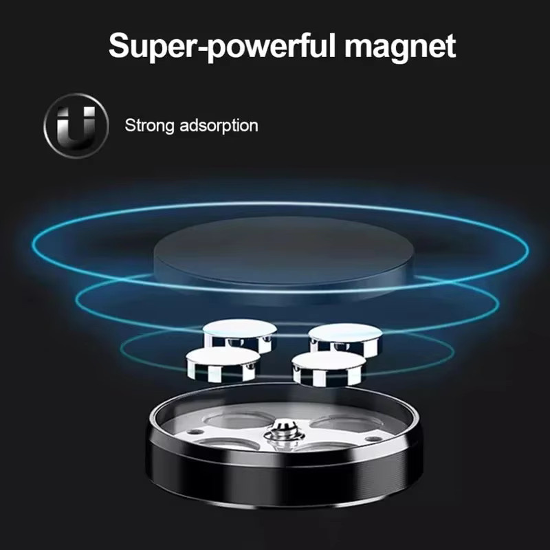 Congdi Magnetischer Telefon-Autohalter in Gold, universelle magnetische Halterung zum Aufkleben für das Armaturenbrett, kompatibel mit iPhone, Xiaomi und Huawei - Bild 4