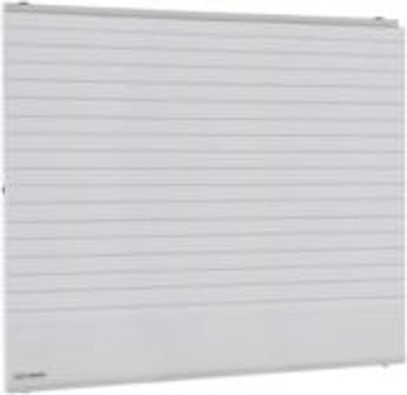 ORGATEX cardplan-Tafel DIN-A7 quer/A8 hoch in Grau und Weiß, wandmontiert, B: 44 cm, H: 50 cm - Bild 1