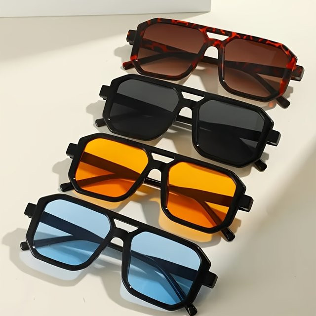 Hindfield Brille, quadratisch, Vollrand, Kunststoff, Unisex - Bild 1