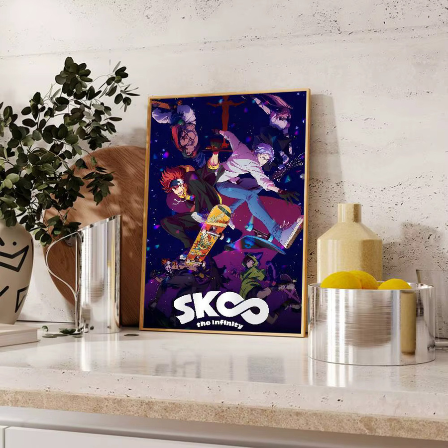 Anime SK8 die Unendlichkeit Wandbild Selbstklebender Wasserdichter Poster Aufkleber in Mehrfarbig - Bild 6