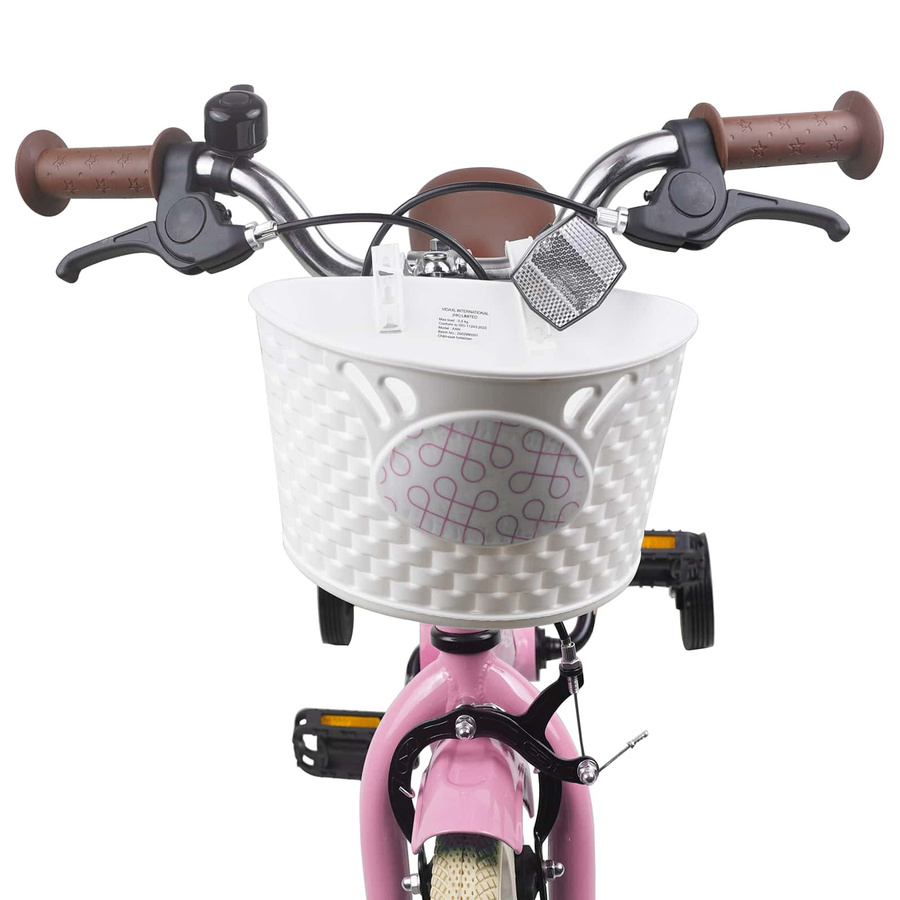 VD Home Furnishing Kinderfahrrad 16 Zoll Hellrosa - Bild 1