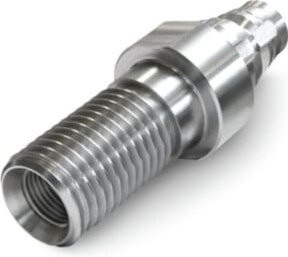 Rothenberger Adapter G1/2 Zoll auf M16 in Silber aus Stahl für RD 160/200 - Bild 1