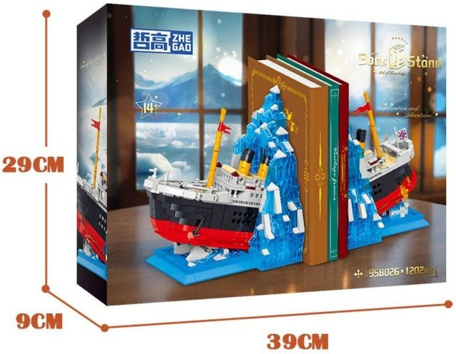Linyi toy Titanic Eisberg Bausatz 1202 Teile - Bild 1