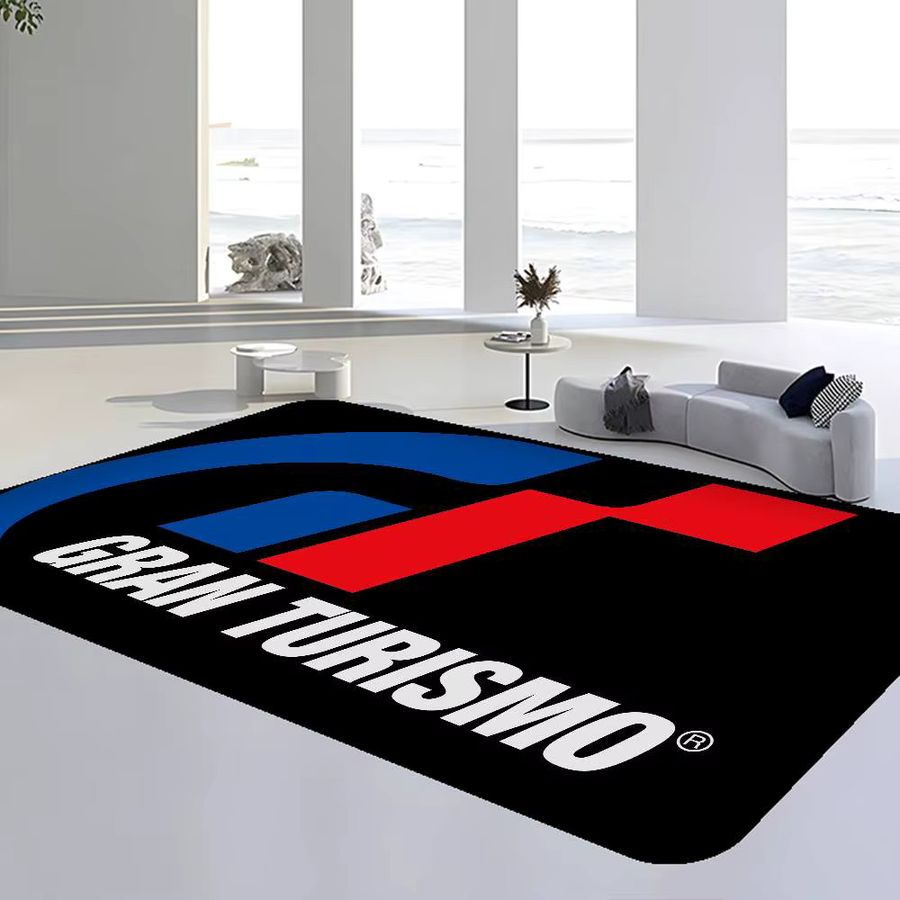 G-Gran-Turismo Rutschfeste Raummatte in Schwarz mit Wasserabsorbierender Funktion für Haushalt und Schlafzimmer - Bild 3